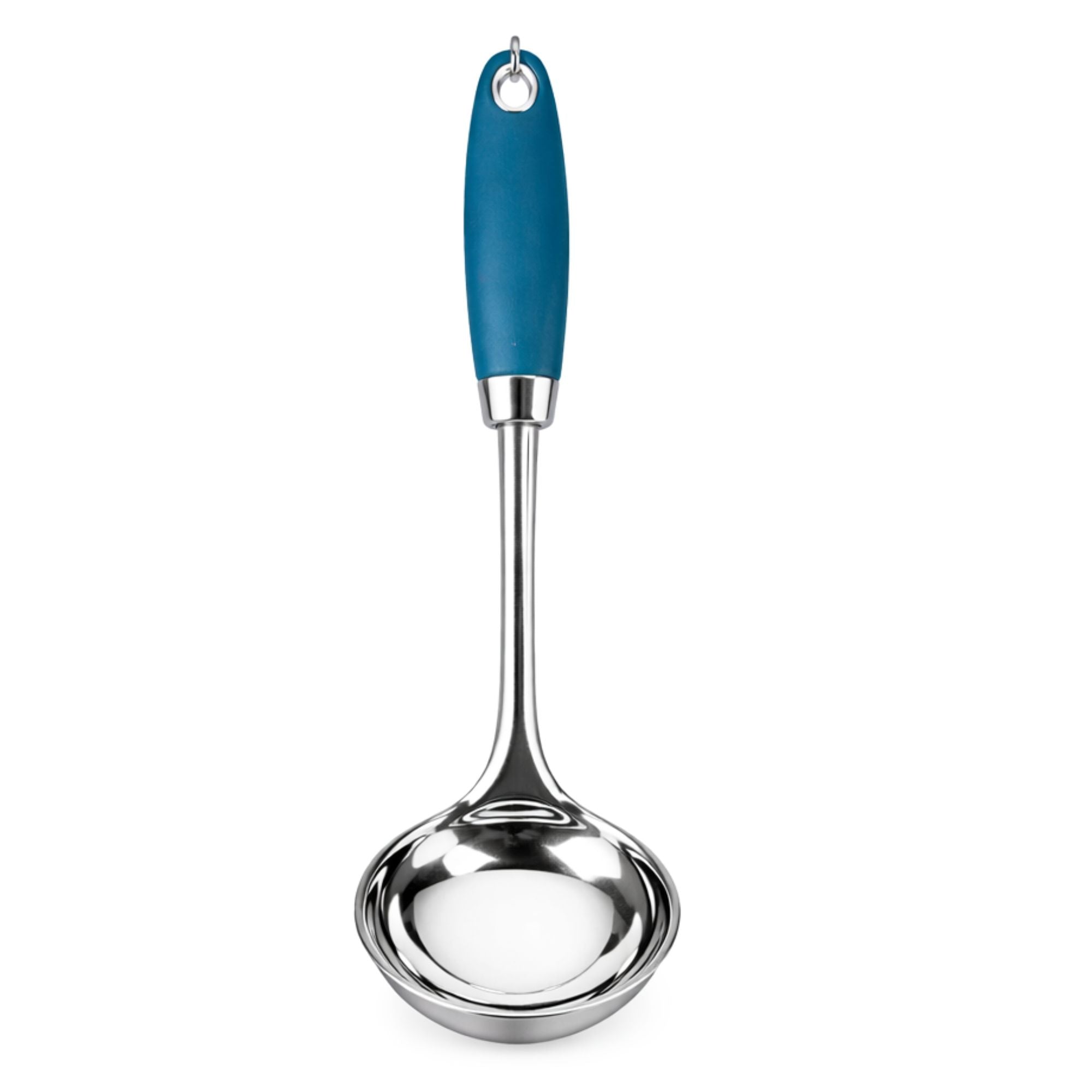 12" Ideal Kitchen Green Stainless Steel Ladle 12" Utensils product detail image