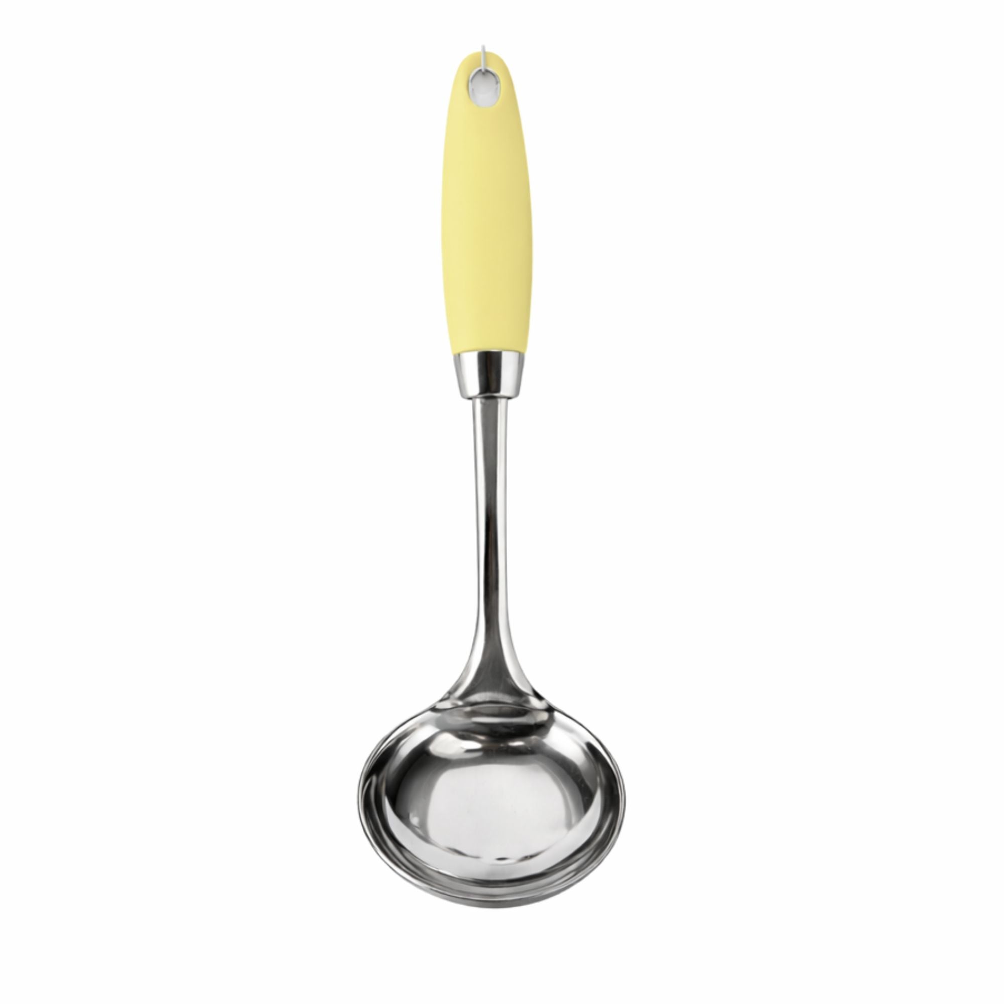 12" Ideal Kitchen Yellow Stainless Steel Ladle 12" Utensils product detail image