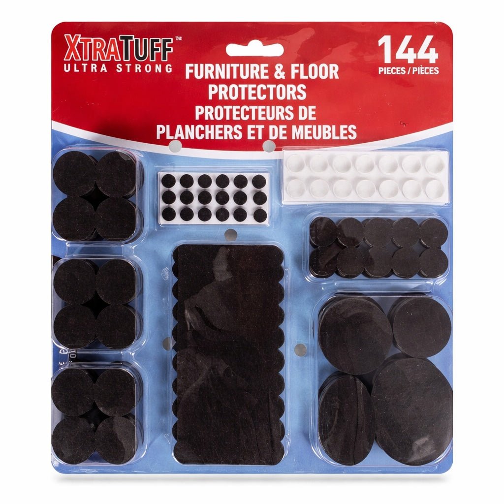 144 PCS XtraTuff Furniture & Floor Protectors Set Furniture Protectors main product image
