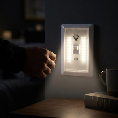 EZ Tech LED Switch Cordless Wall Light