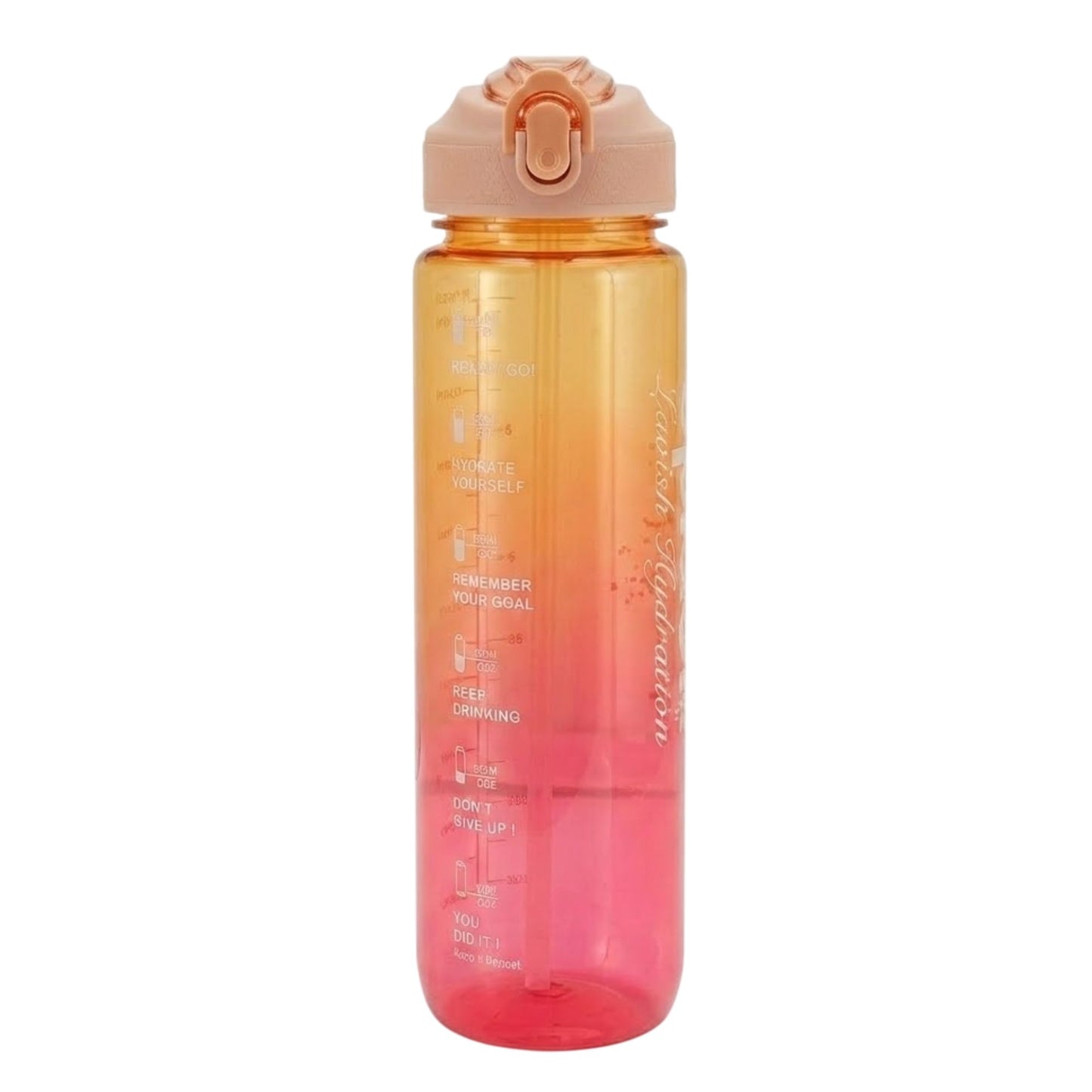 34oz Reusable Leakproof Splash Plastic Sport Water Bottle