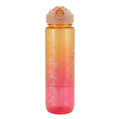 34oz Reusable Leakproof Splash Plastic Sport Water Bottle
