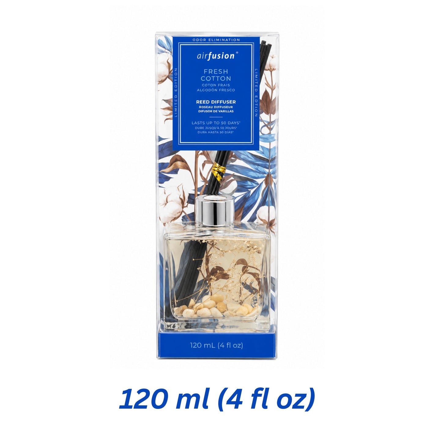 4oz Airfusion Floral Reed Diffuser Fragrance