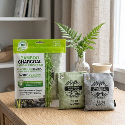1 Piece Air Fusion Bamboo Charcoal Odor & Moisture Control Natural Air Purifier