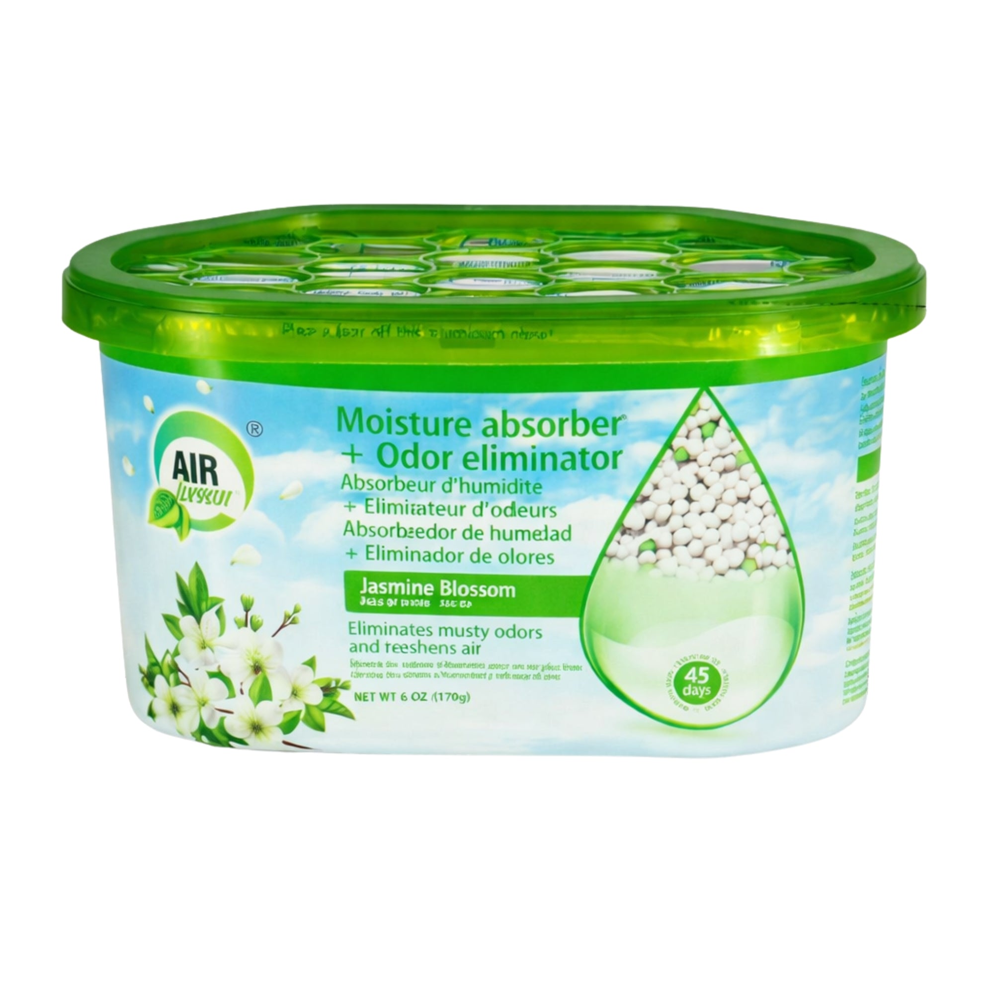 6.7oz Jasmine Blossom Scent Air Fusion Moisture Absorber & Odor Eliminator Air Freshener Odor Eliminator main product image