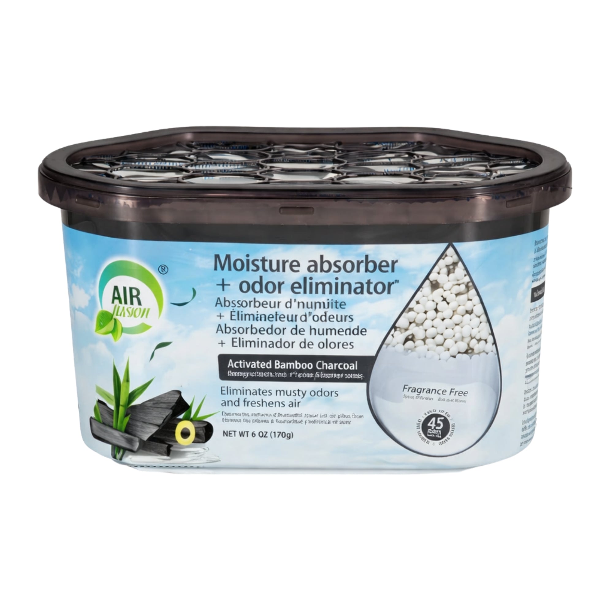 6.7oz Activated Bamboo Charcoal Air Fusion Moisture Absorber & Odor Eliminator Air Freshener Odor Eliminator main product