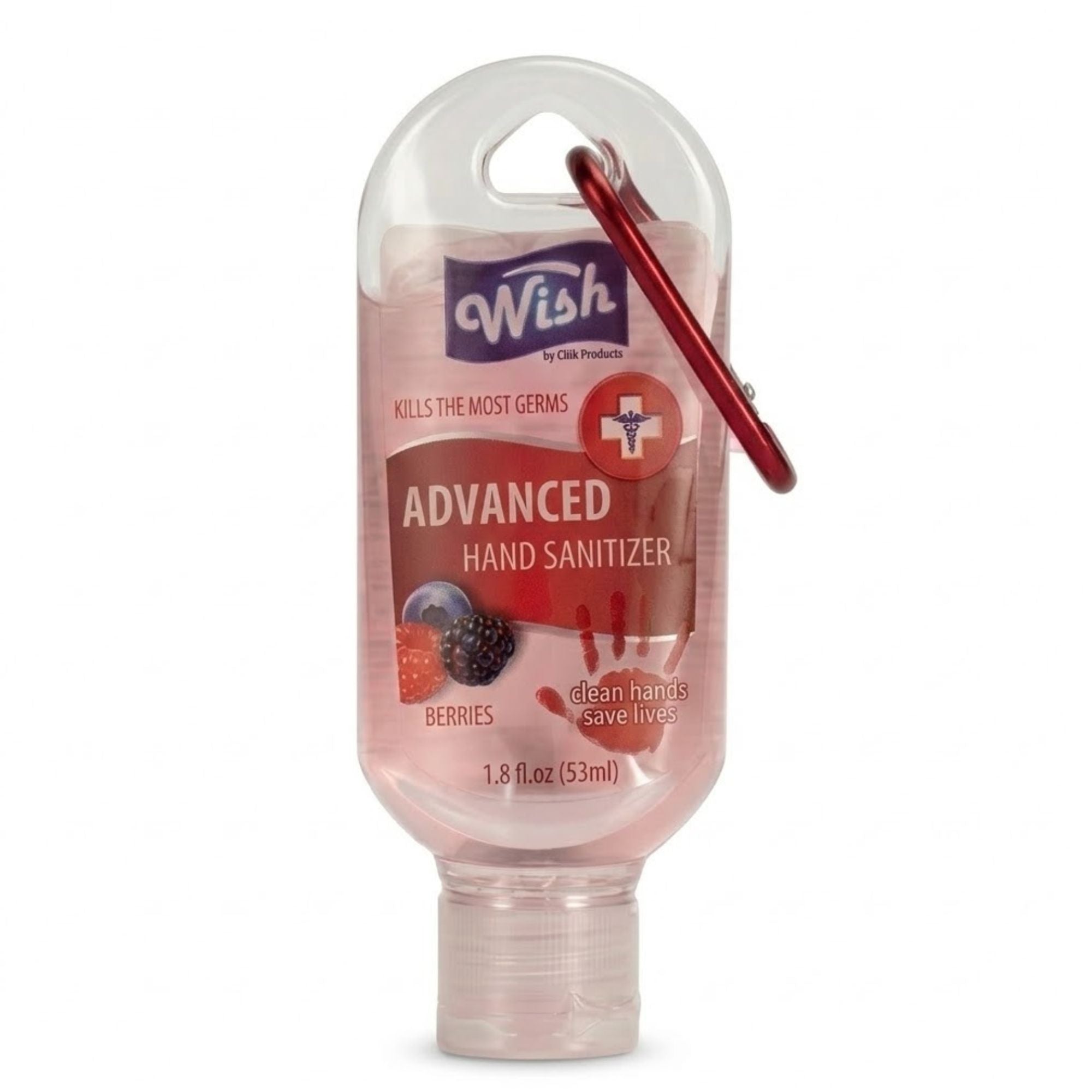 1.8oz Wish Travel Size Hand Sanitizer with Clip product image 5