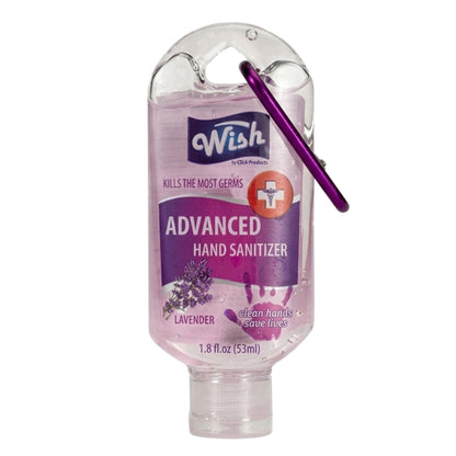 1.8oz Travel Size Wish Hand Sanitizer with Clip