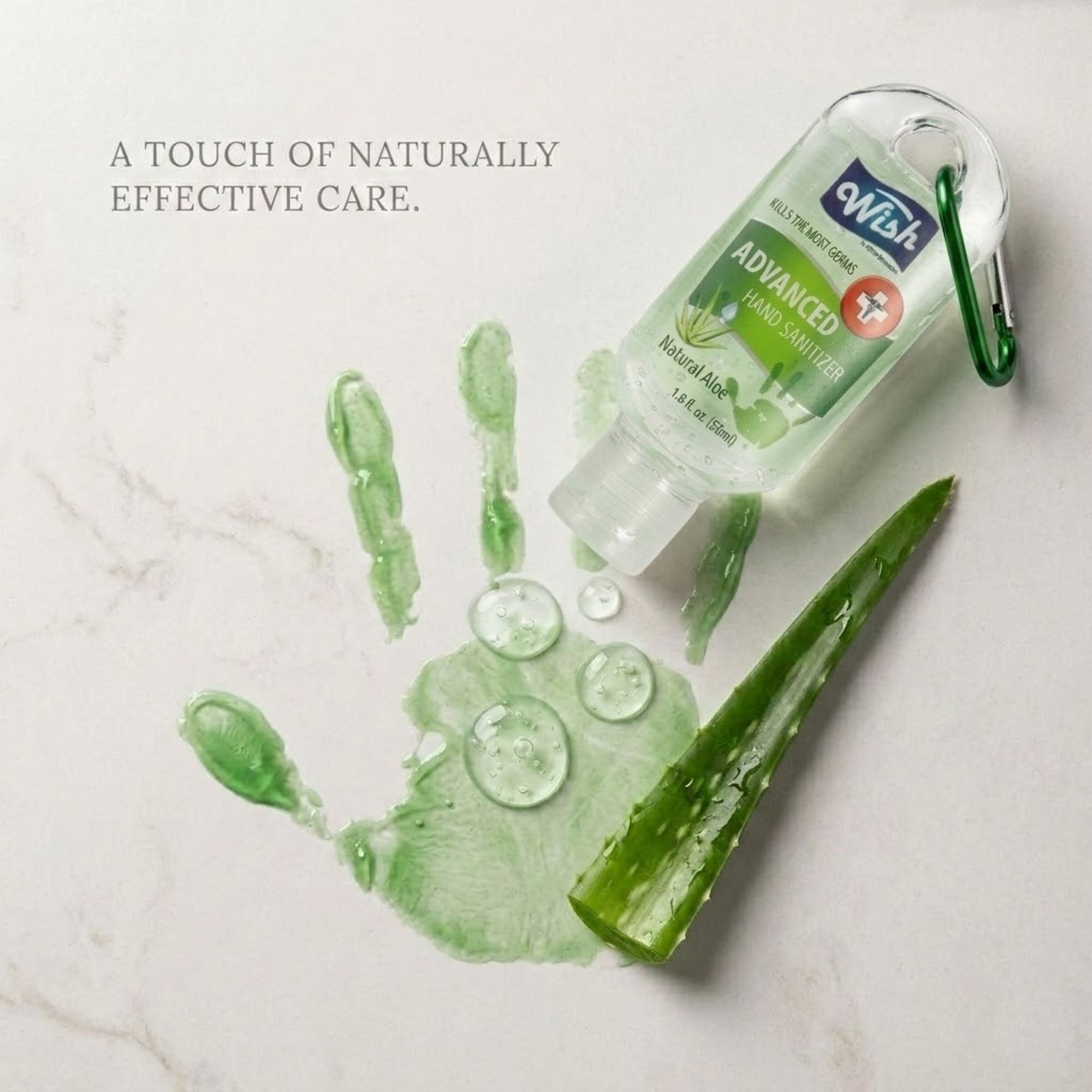1.8oz Wish Travel Size Hand Sanitizer with Clip product image 7