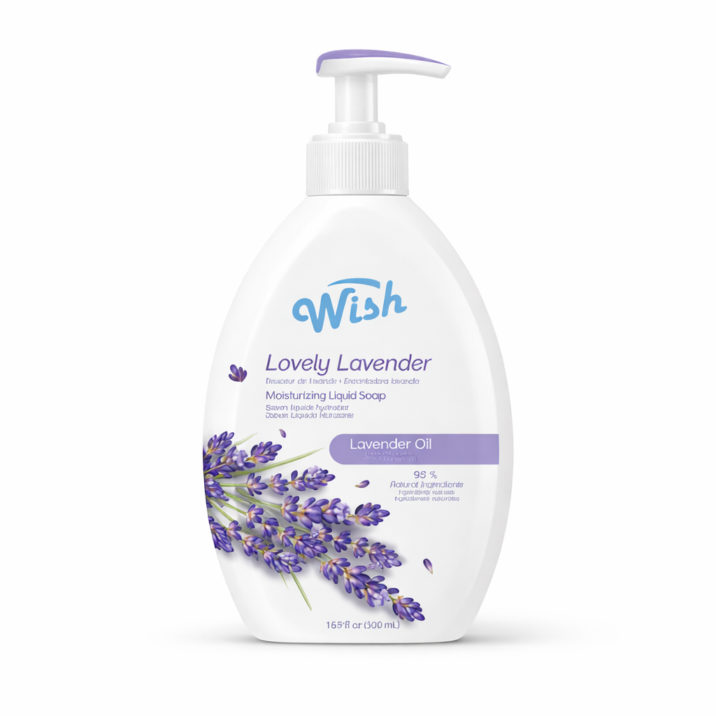 16.9 FL OZ Wish Moisturizing Liquid Soap, Lovely Lavender