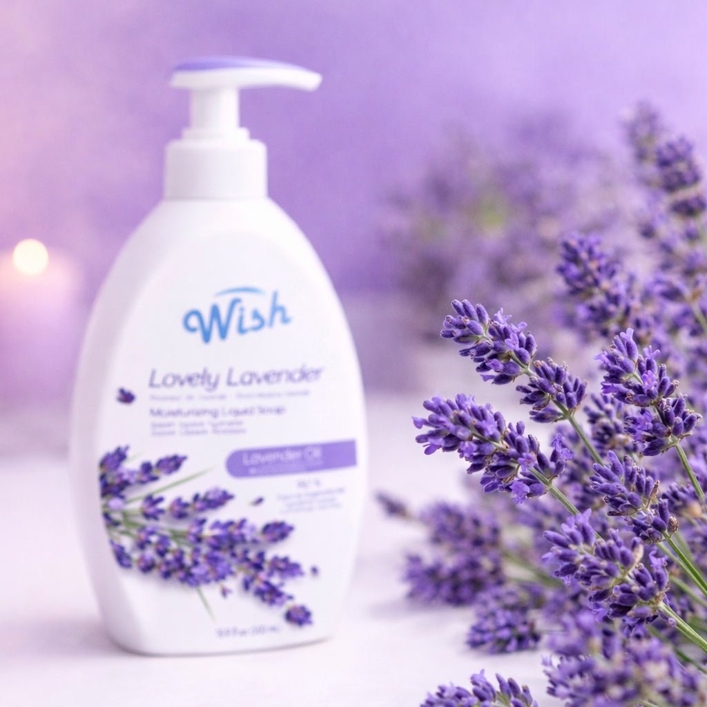 16.9 FL OZ Lovely Lavender Wish Moisturizing Liquid Soap Liquid Hand Soap lifestyle use image