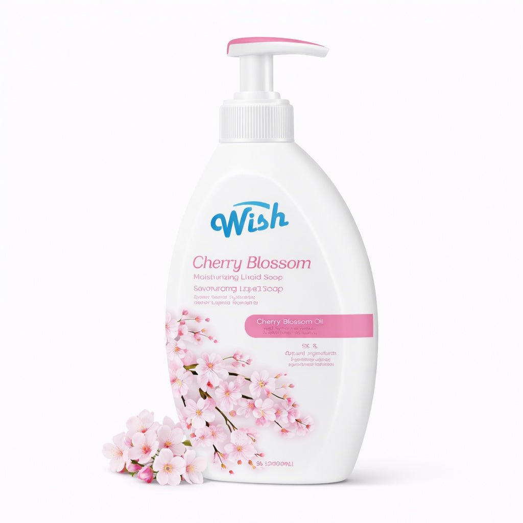 16.9 FL OZ Cherry Blossom Wish Moisturizing Liquid Soap Liquid Hand Soap size and feature image