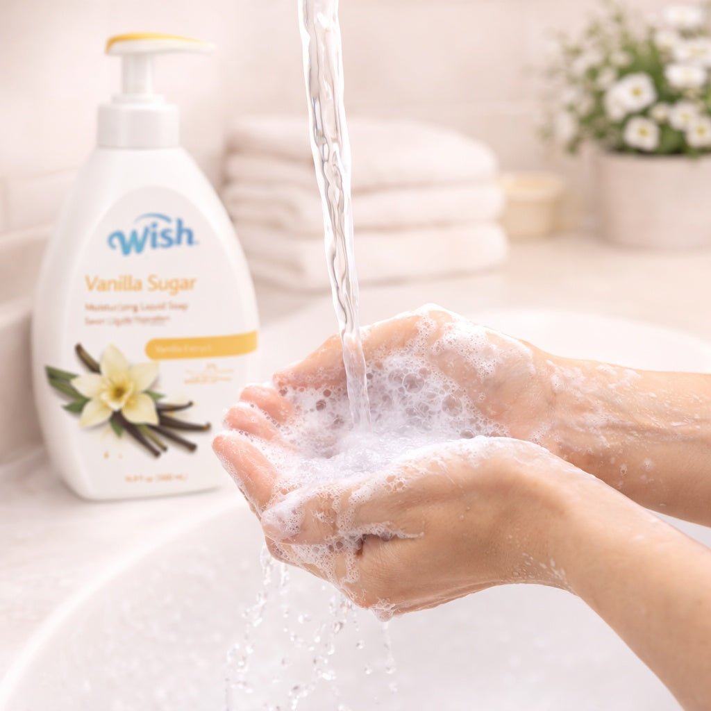 16.9 FL OZ Vanilla Sugar Wish Moisturizing Liquid Soap Liquid Hand Soap size and feature image