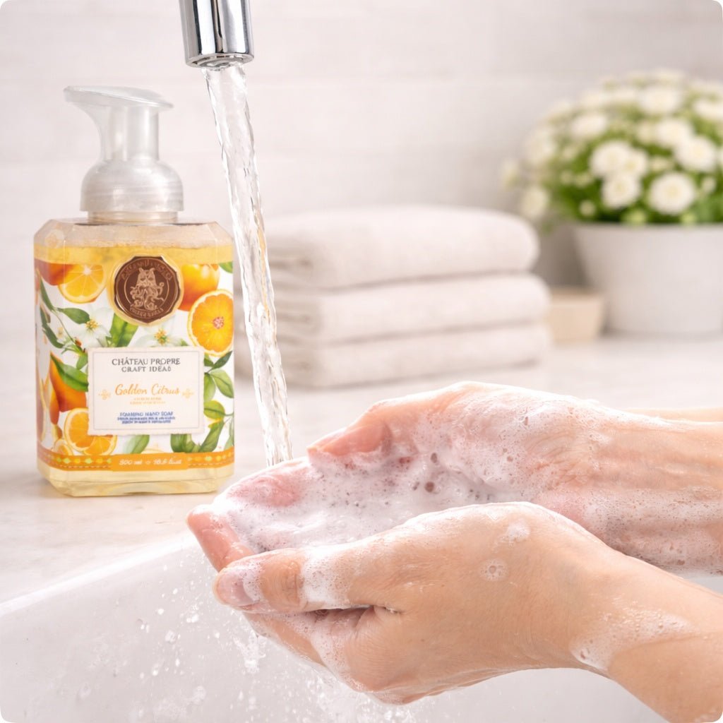 16.9 floz Golden Citrus Chateau Propre Foaming Hand Soap product detail image