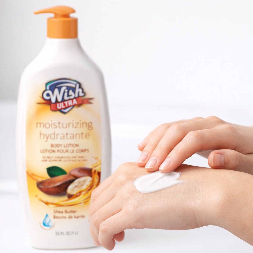 33.8oz Shea Butter Wish Ultra Body Lotion size and feature image