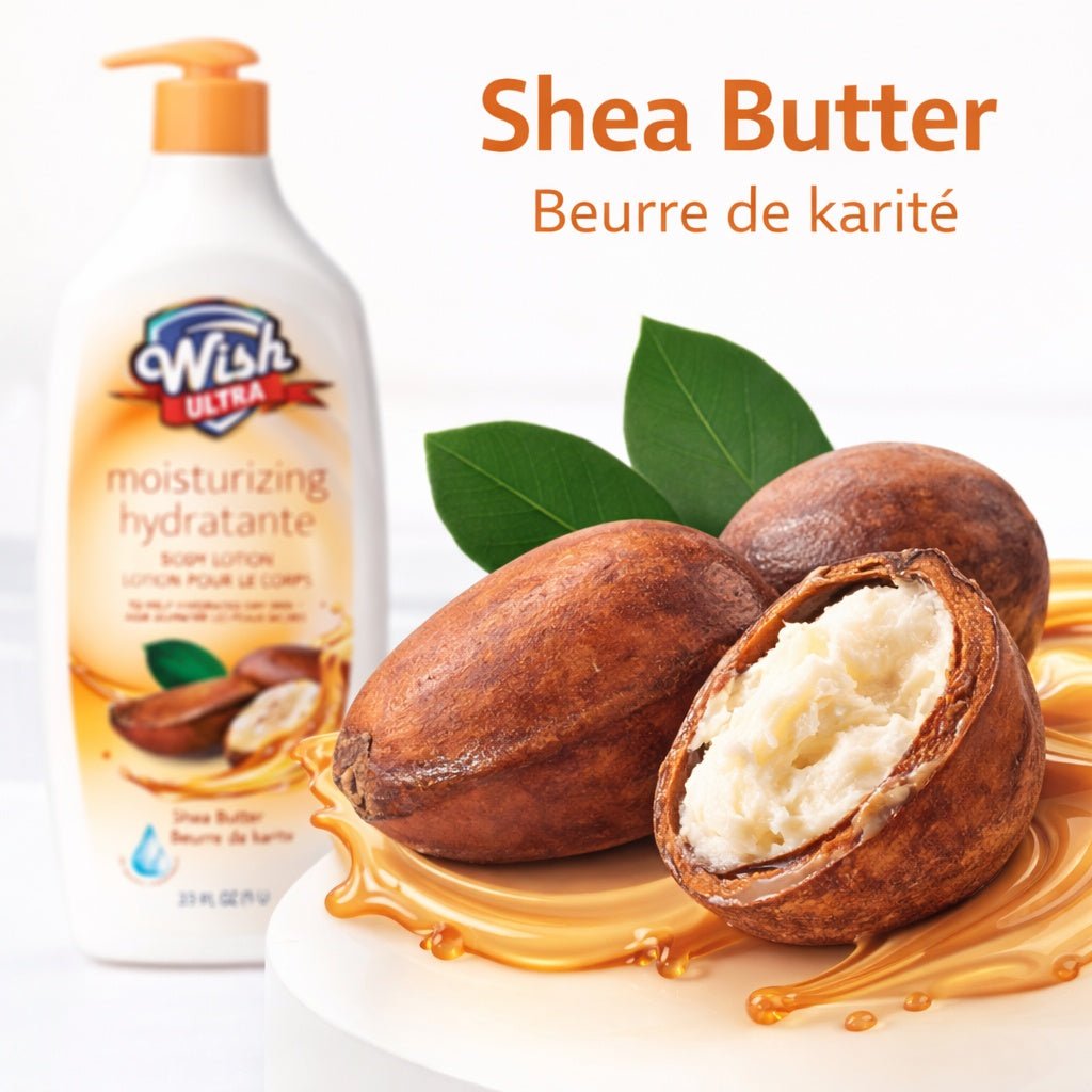 33.8oz Shea Butter Wish Ultra Body Lotion lifestyle use image