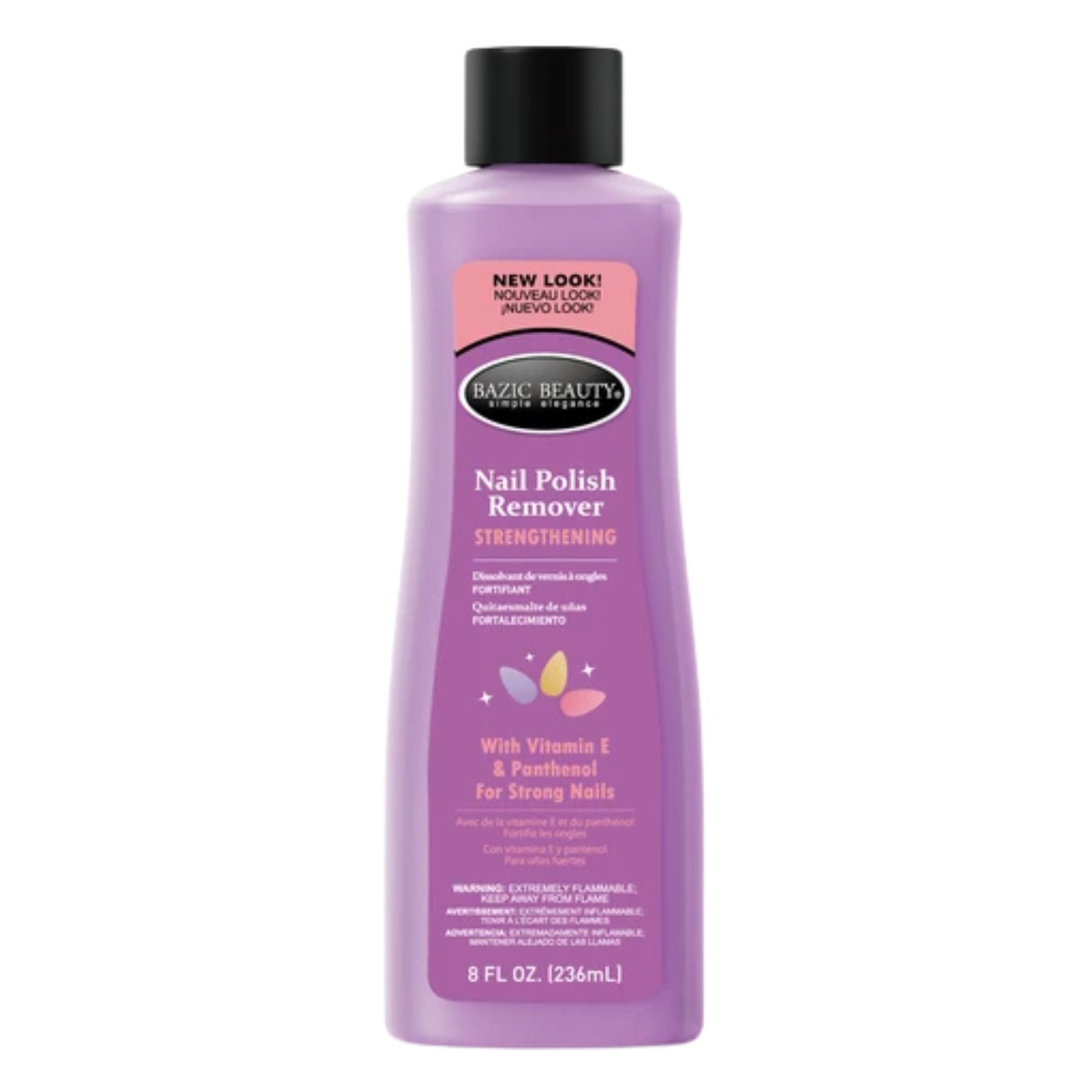 8oz Bazic Beauty Strengthening Nail Polish Remover main product image