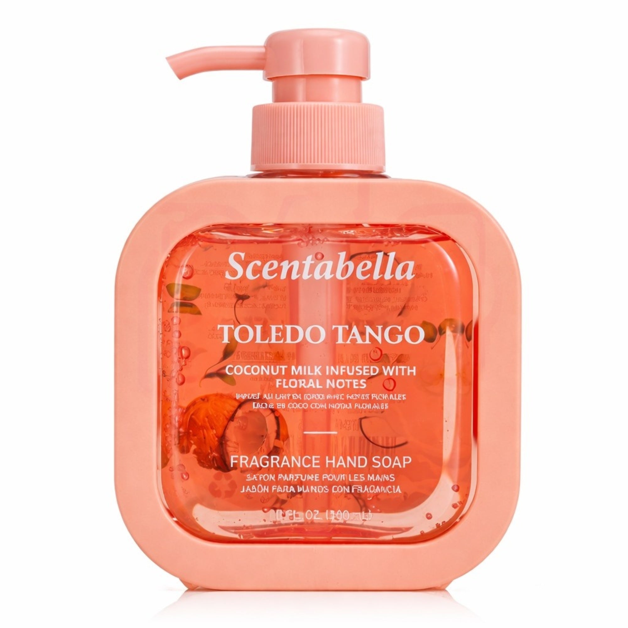 10 FL OZ Toledo Tango Coconut Milk Floral Fragrance Hand Soap First Aid Antiseptic main product image