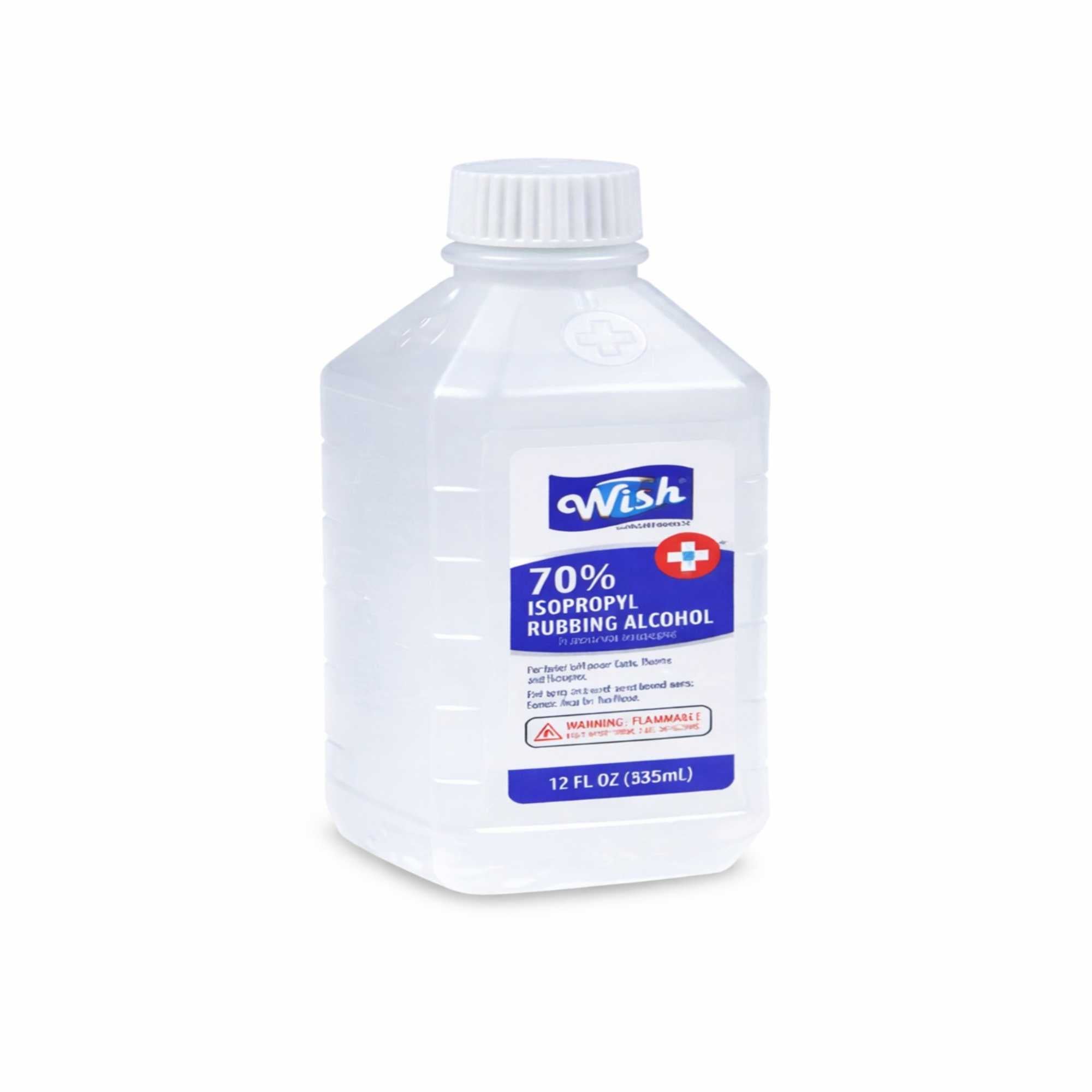 12 FL OZ 70% Isopropyl Rubbing Alcohol Antiseptic – First Aid Disinfectant Oil & Vinegar Dispenser Set main product image