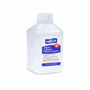 12 FL OZ 70% Isopropyl Rubbing Alcohol Antiseptic – First Aid Disinfectant Oil & Vinegar Dispenser Set main product image