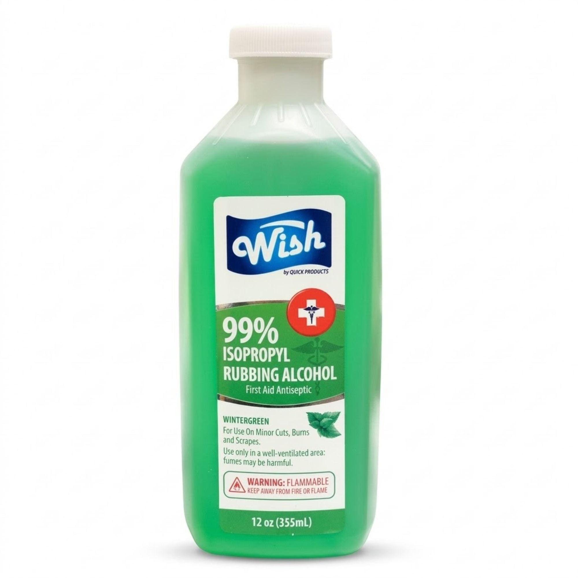 12oz Wish 99% Alcohol Rubbing First Aid Antiseptic First Aid First Aid Antiseptic main product image