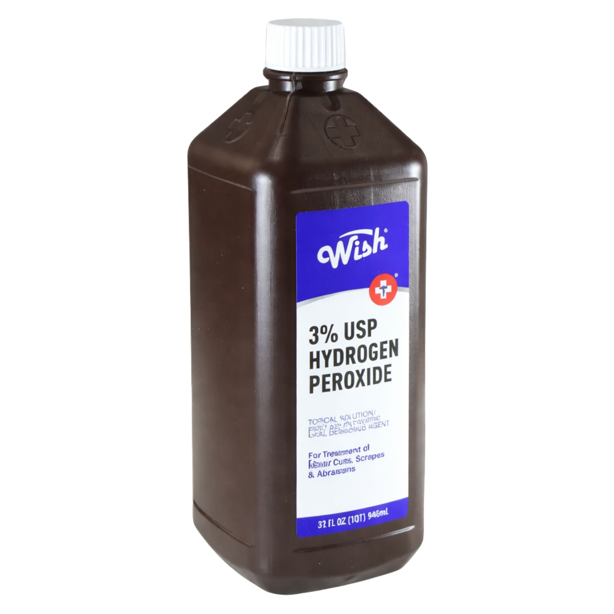 32oz Wish 3% USP Hydrogen Peroxide First Aid Antiseptic First Aid first aid antiseptic main product image