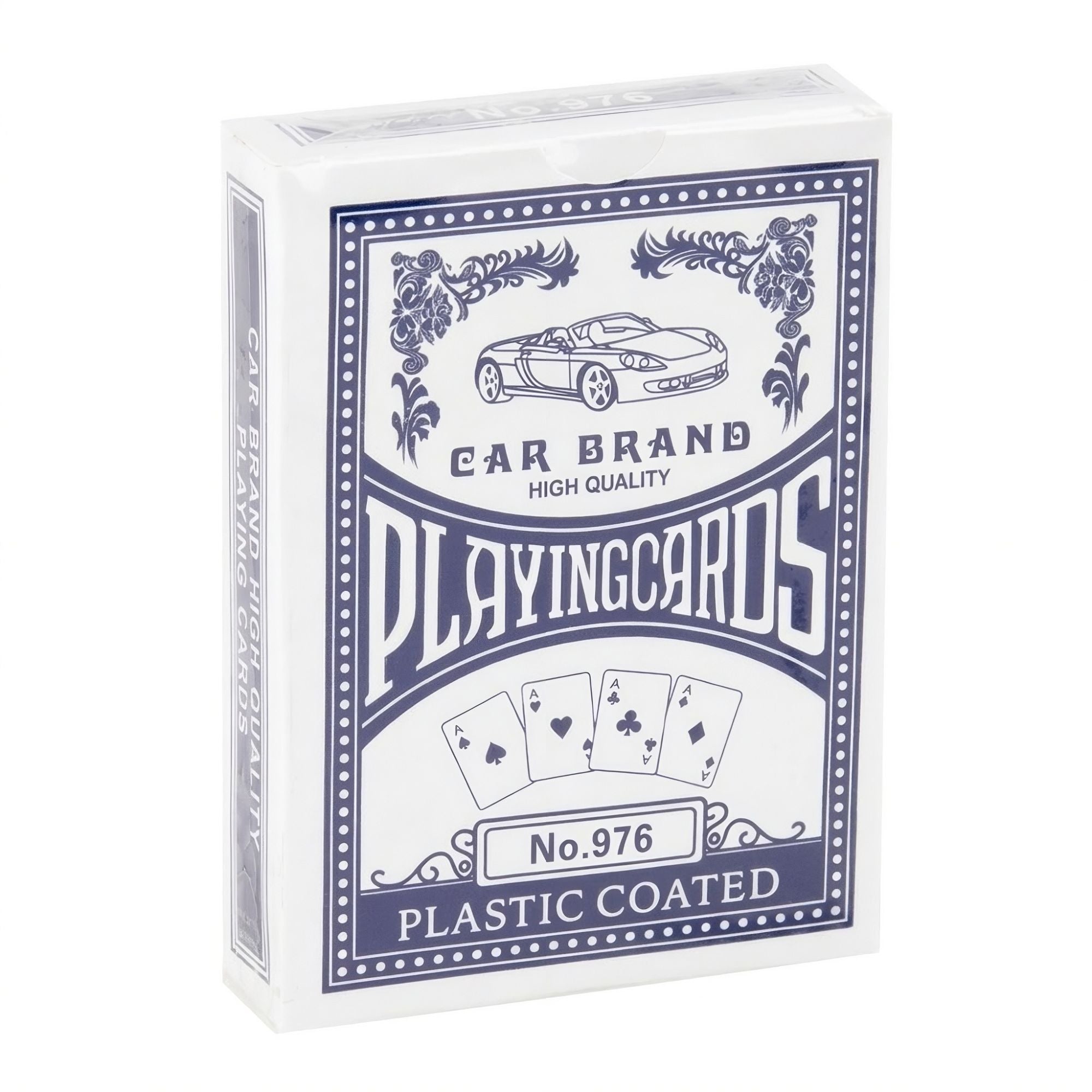 Plastic Coated Blue Playing Cards Durable Deck for Games main product image