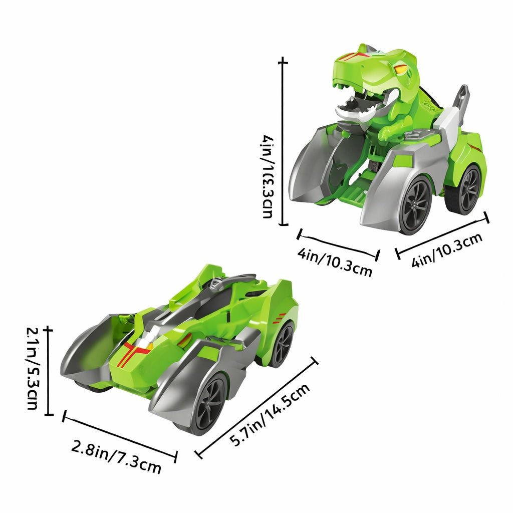 Krazy Toy Car Transforming Dinosaur product detail image