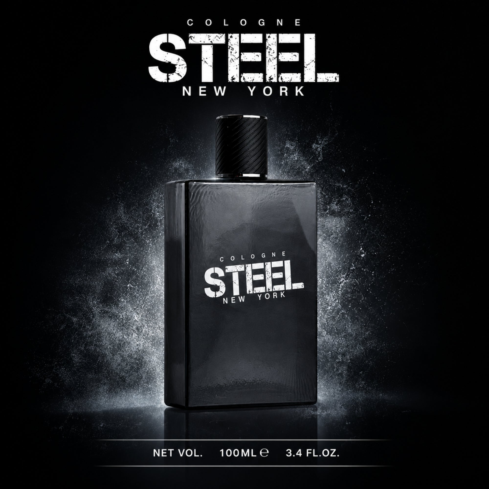 Steel New York Pour Homme Eau de Parfum for Men 100ml Spray