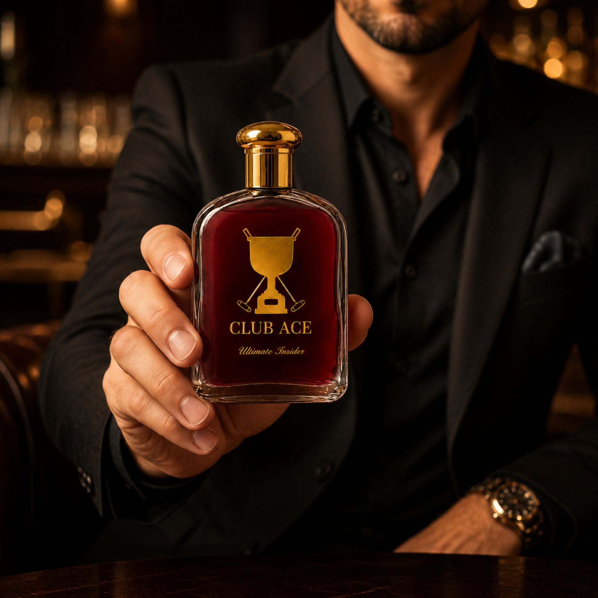 3.4 Fl Oz Club Ace Ultimate Insider Men's Long Lasting Perfume