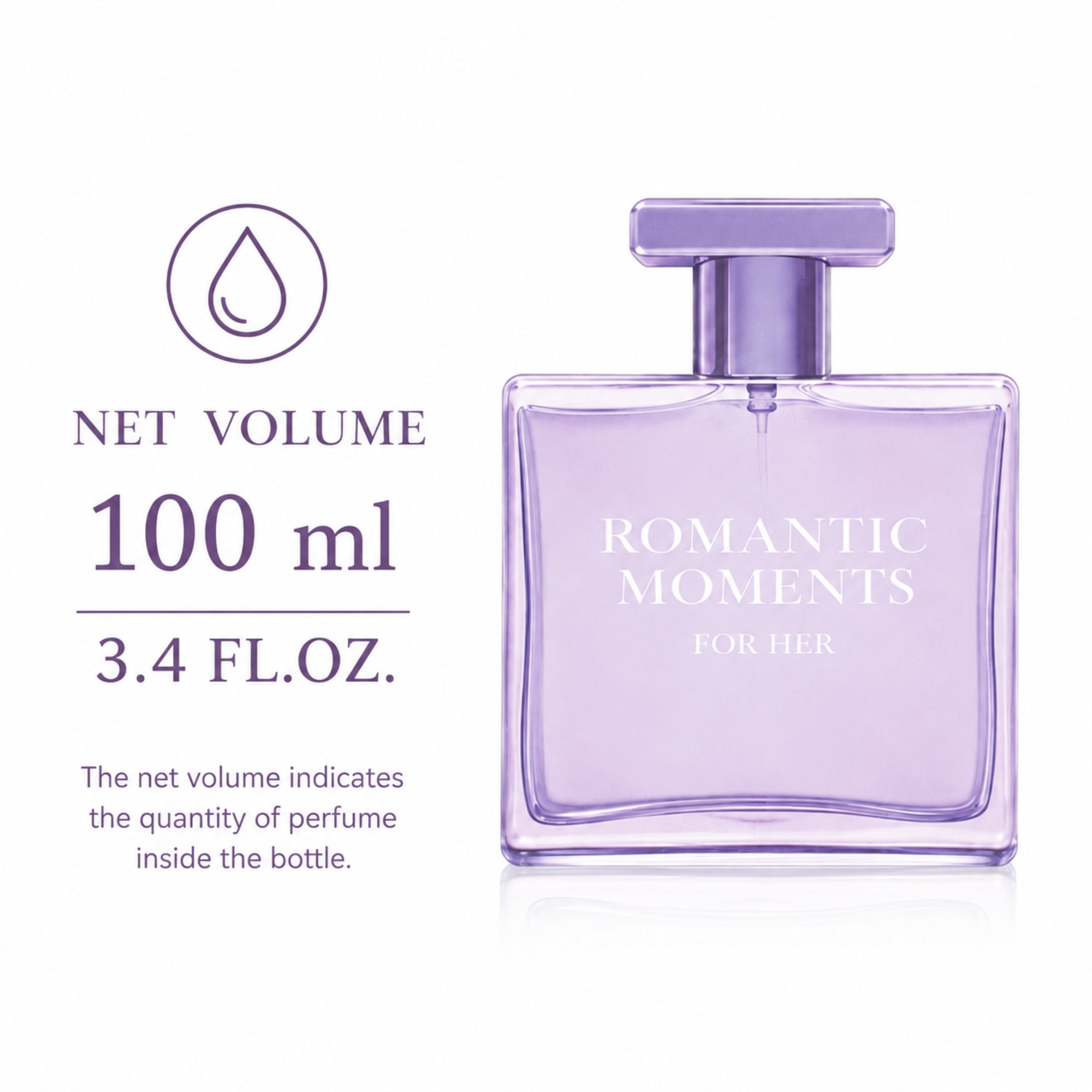 Romantic Moments Women Perfume 100ml Long Lasting Fragrance