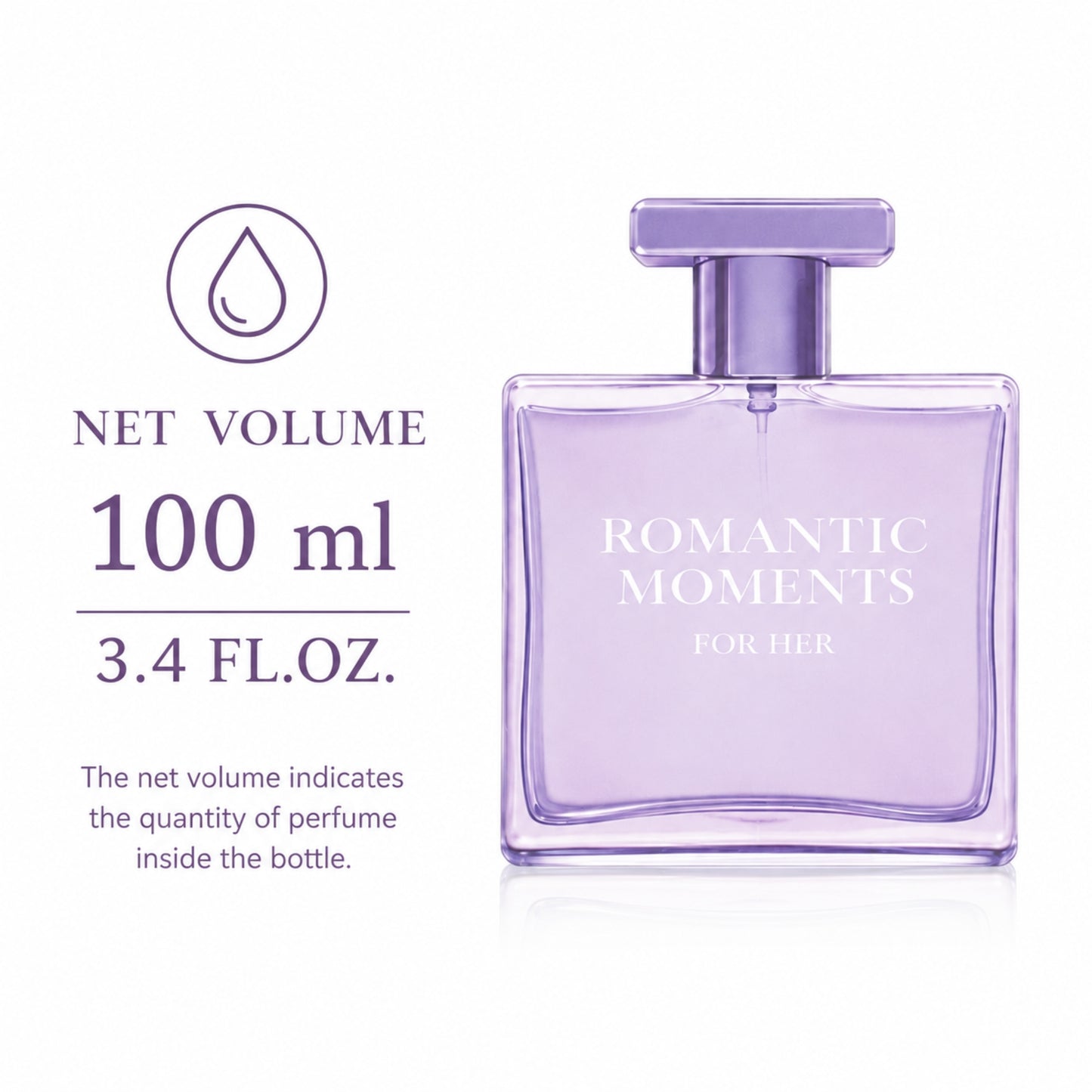 Romantic Moments Women Perfume 100ml Long Lasting Fragrance