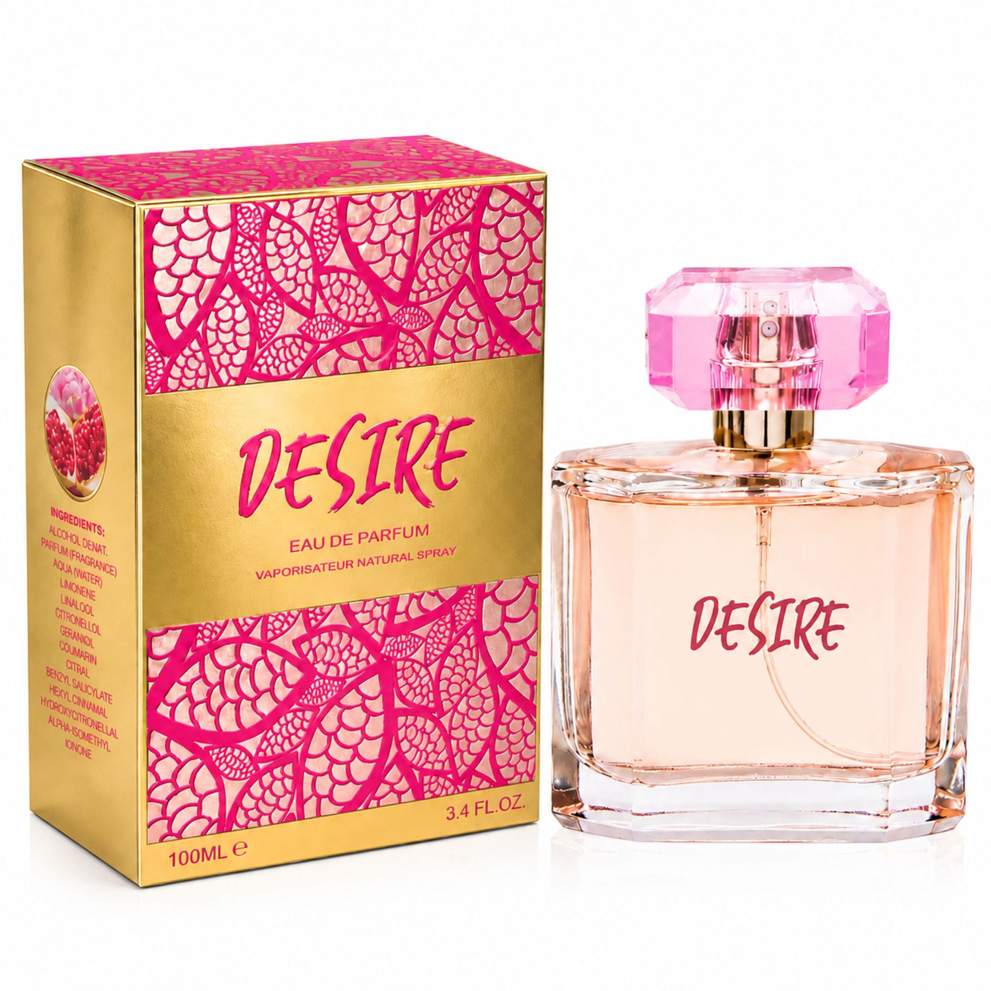 Desire Eau de Parfum for Women Natural Spray 100ml