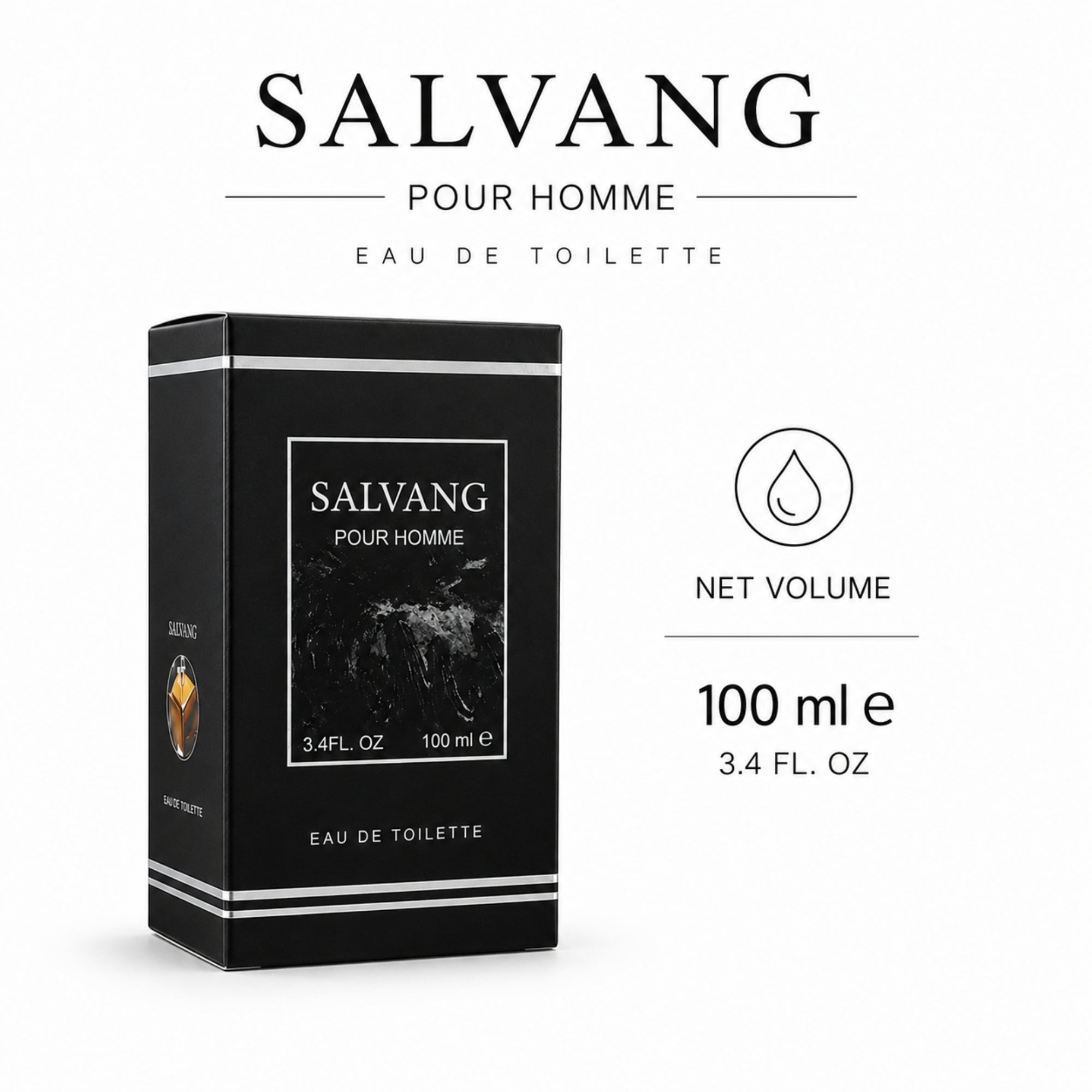 Salvang Pour Homme EDT 100ml Fresh Masculine Fragrance