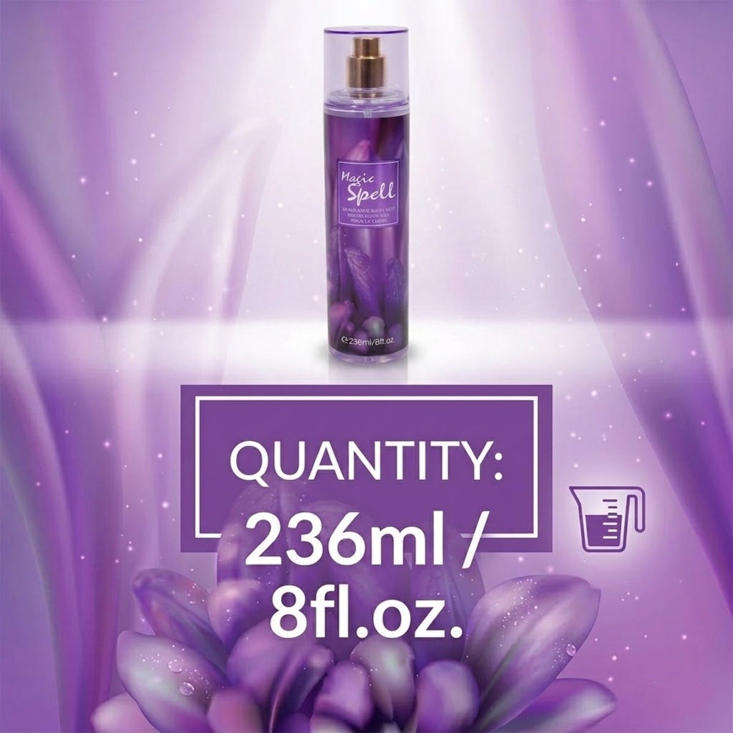 8oz Magic Spell Fragrance Women's Body Mist Spray