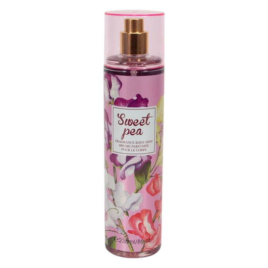 8oz Sweet Pea Fragrance Women's Body Mist Spray