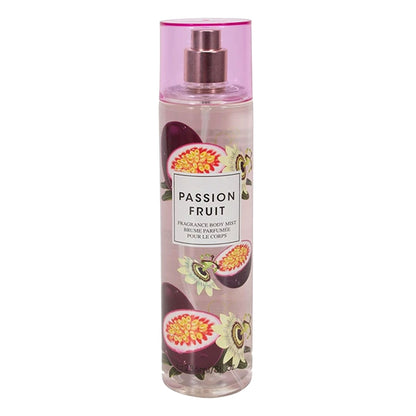 Passion Fruit Fragrance Women's Body Mist Spray on white background