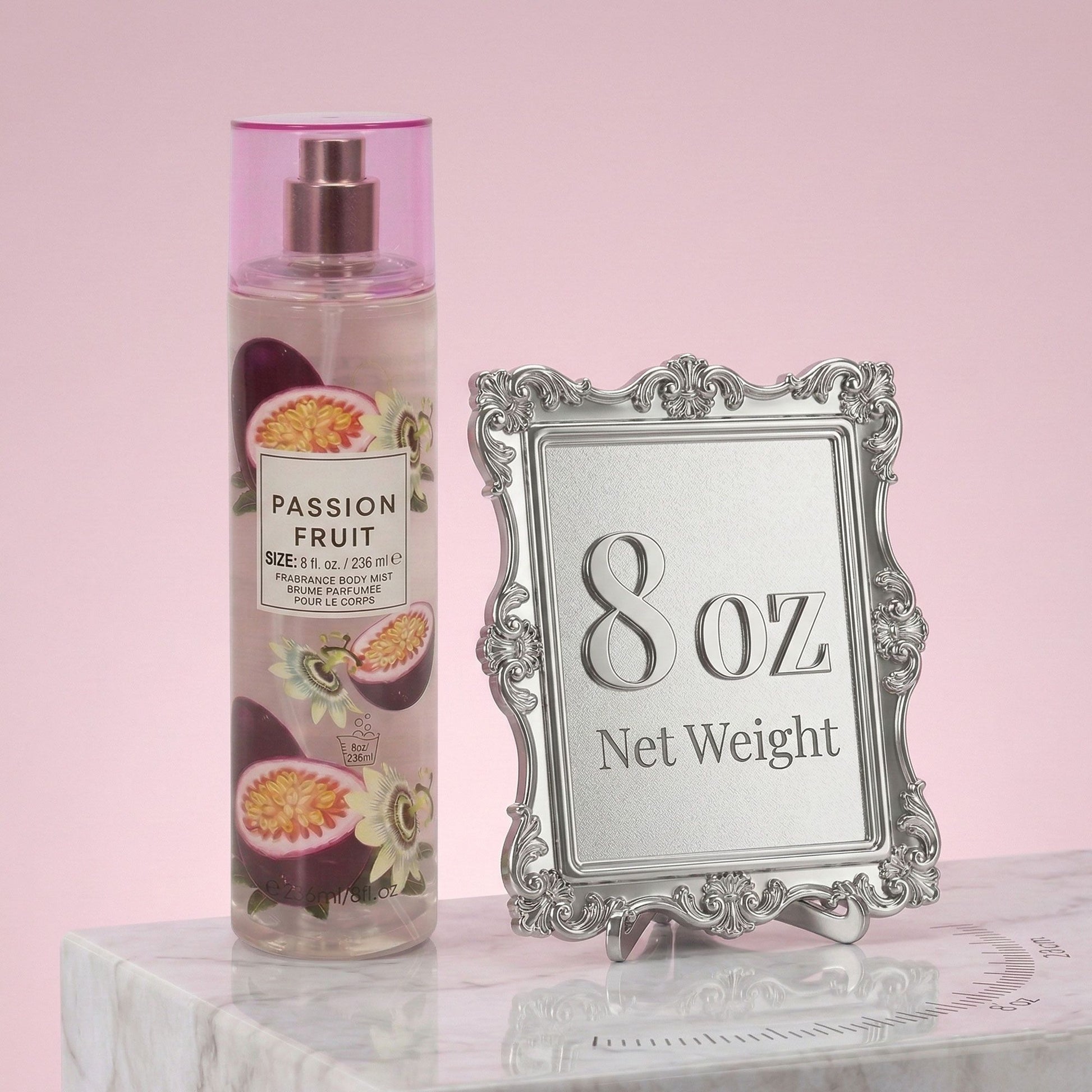 8oz Passion Fruit Fragrance Women's Body Mist Spray