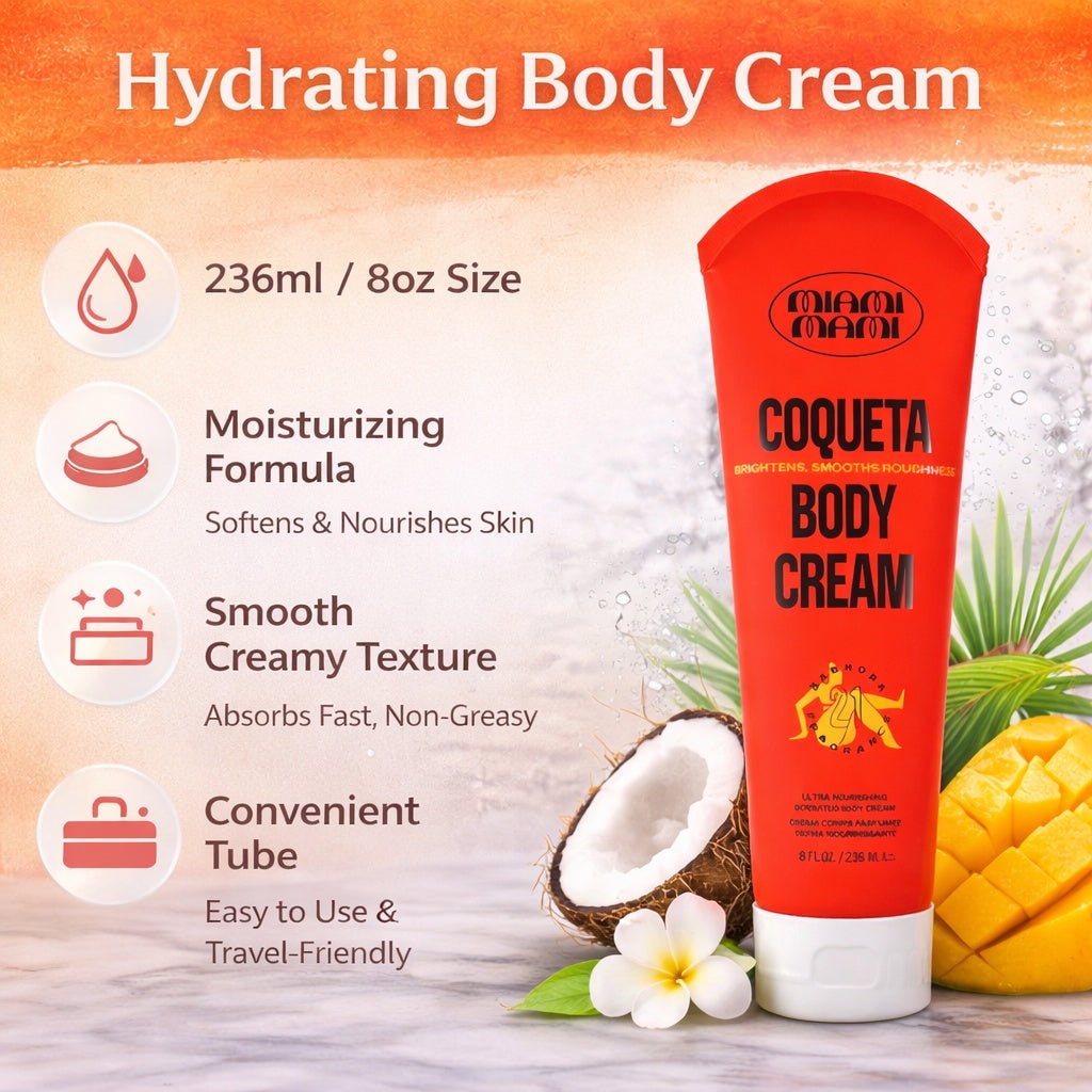 236ml/8oz MIAMI MAMI COQUETA Women's Body Cream product detail image