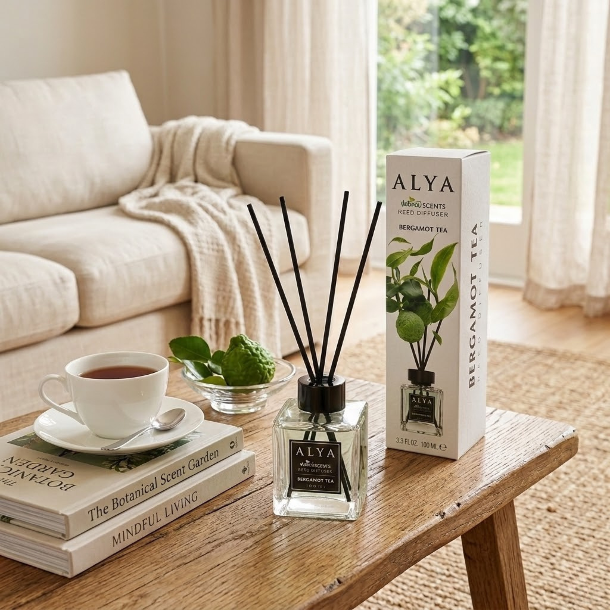 Bergamot Tea Reed Diffuser