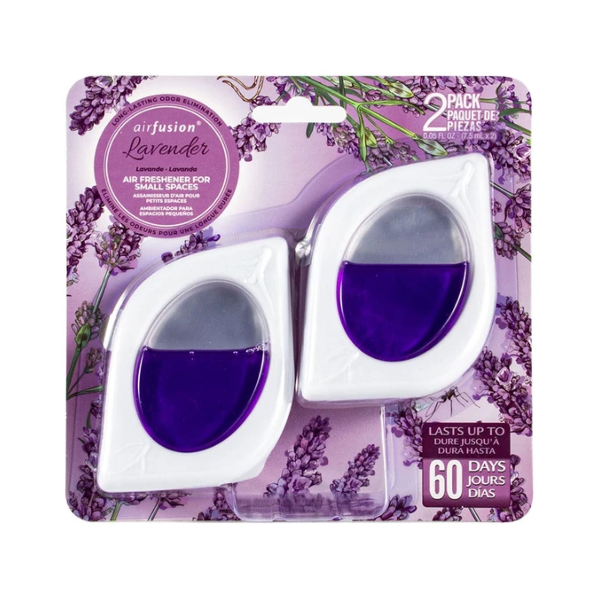 7.5 ml Air Fusion Lavender Air Freshener 2 Pack Air Freshioner main product image
