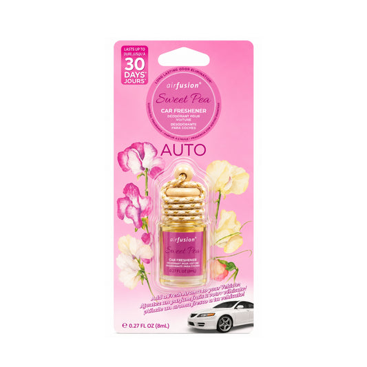 0.27oz Airfusion Sweet Pea Car Freshener