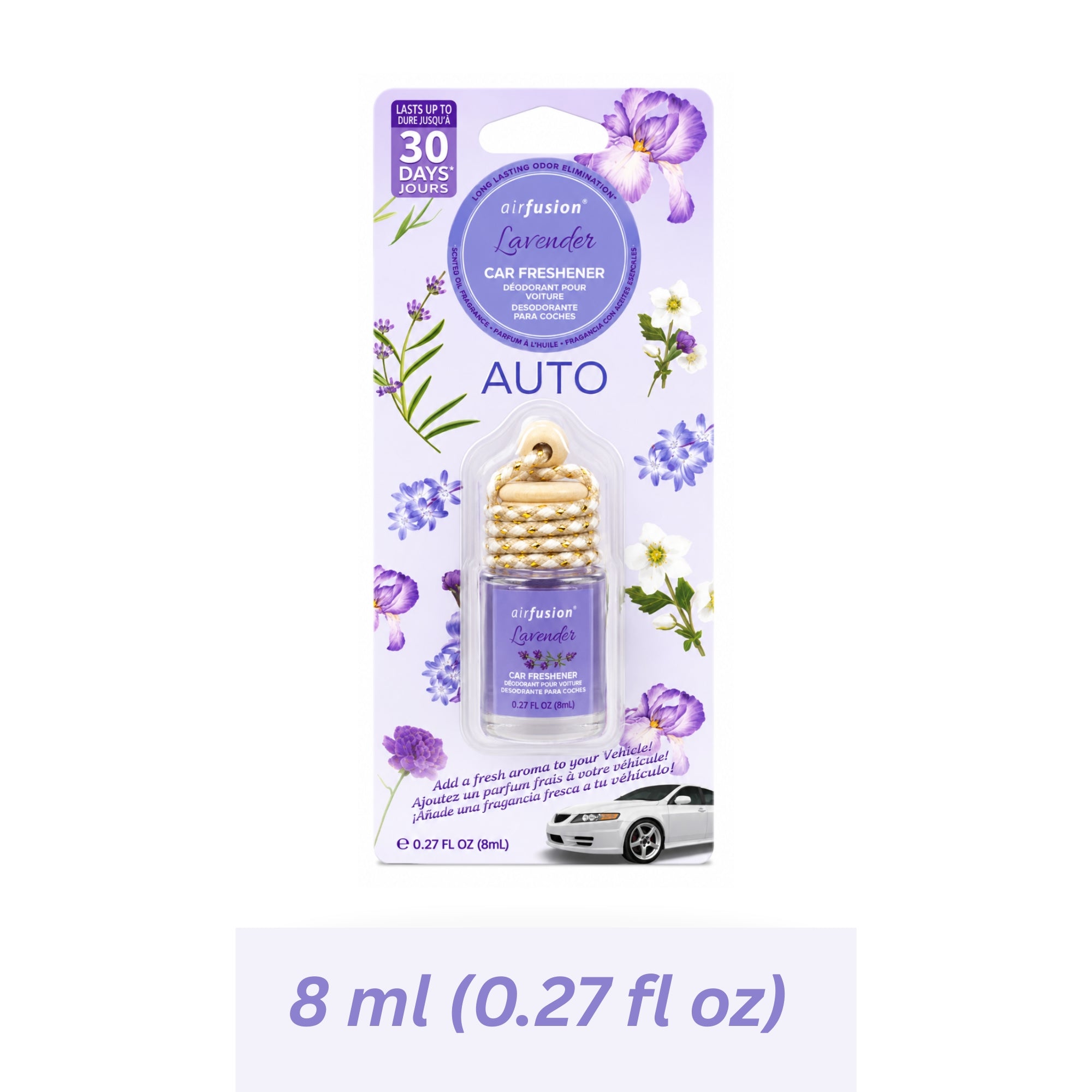 Airfusion Lavender Auto Freshener Long Lasting