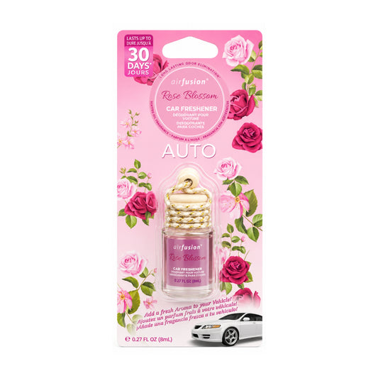 0.27oz Airfusion Rose Blossom Car Freshener