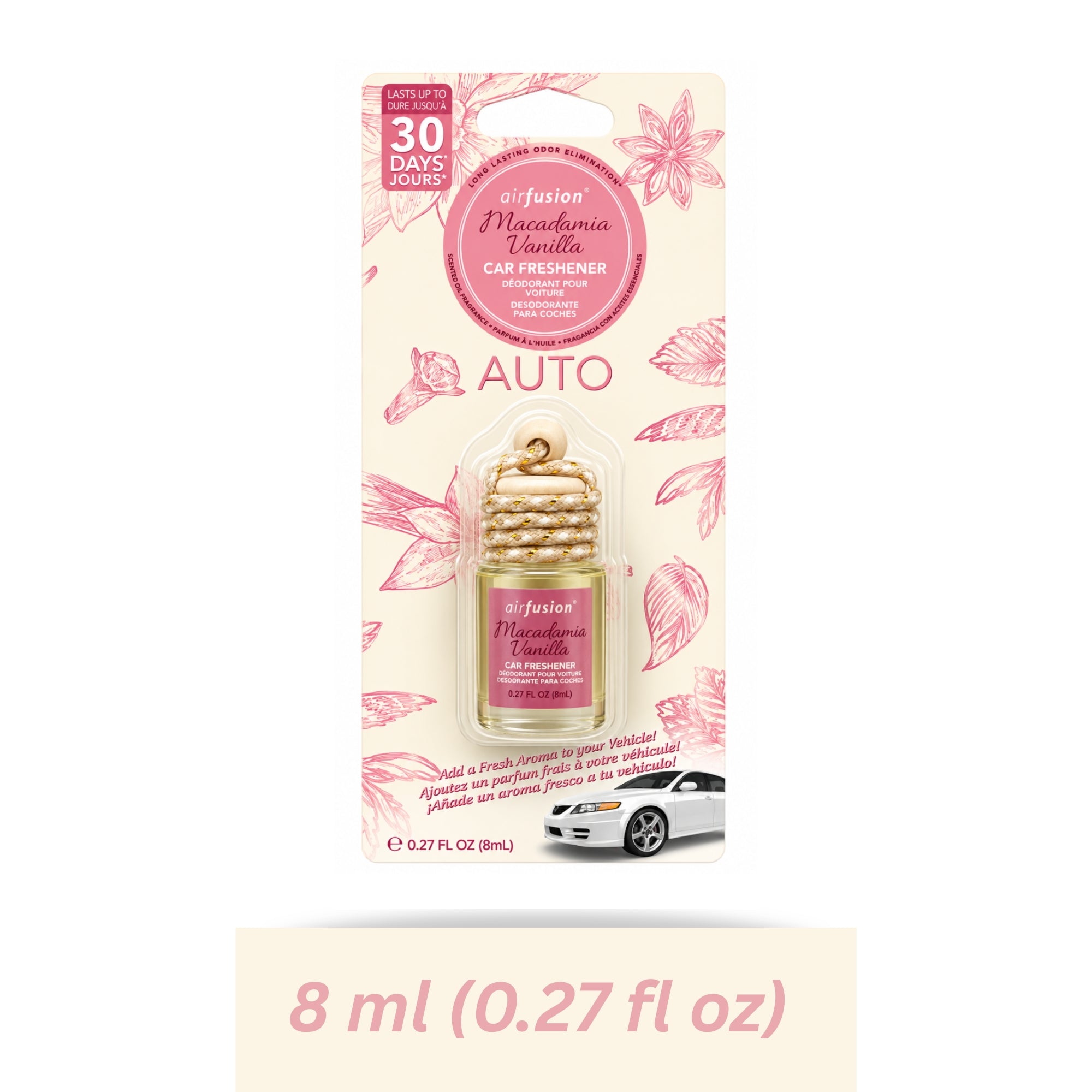 Airfusion Macadamia Vanilla Car Freshener