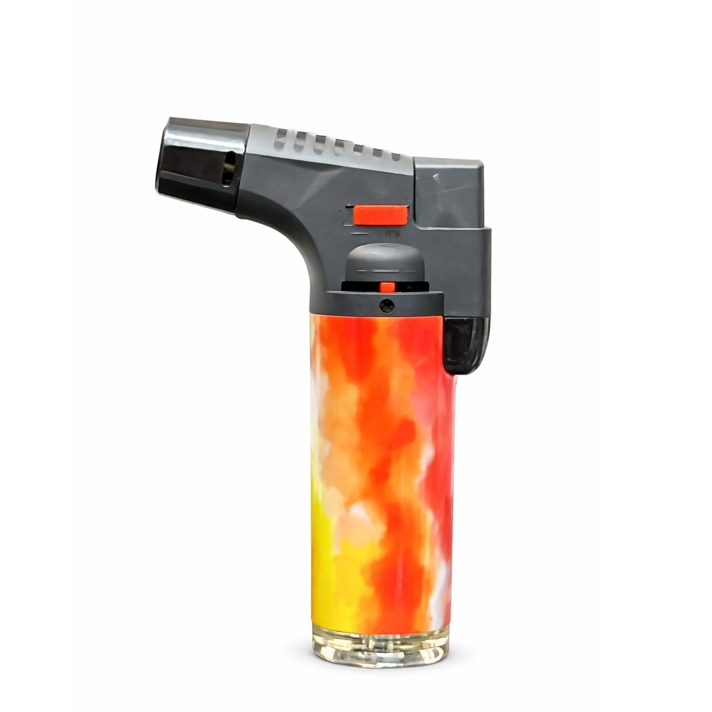 Blink 4.5-inch tie dye torch lighter refillable butane jet flame lighter