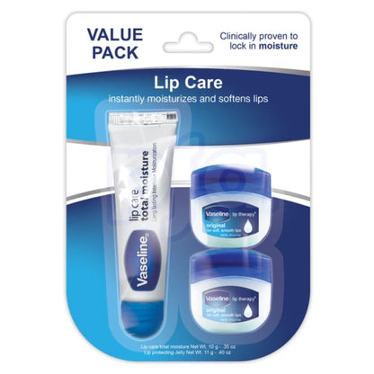 0.2 oz Lip Jelly + 0.35 oz Vaseline Lip Care (Value Pack) Value Set