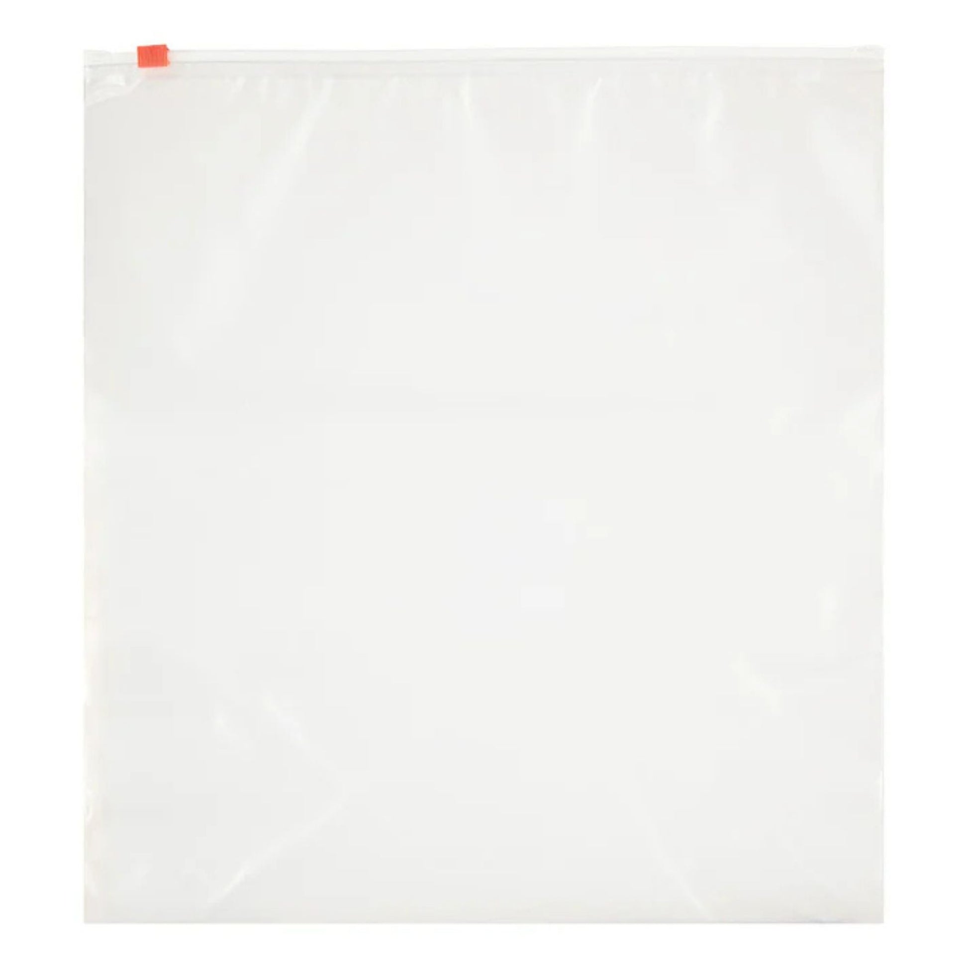 Nicole Home Collection 30 Count Gallon-Size Storage Bags in a purple and white box with "Improved Double-Lock Seal" graphic.