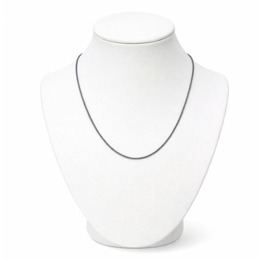 24" Waxed Leather Necklace Cord with Adjustable Clasp