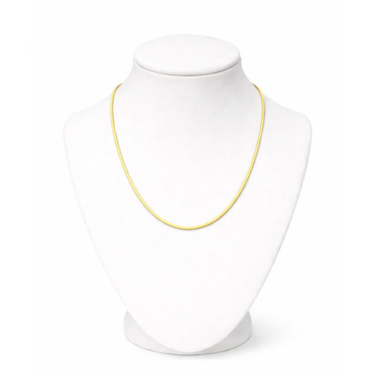 24" Waxed Leather Cord Necklace with Lobster Clasp